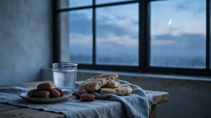 Suhoor dua: Arabic text with translation for the pre-dawn meal